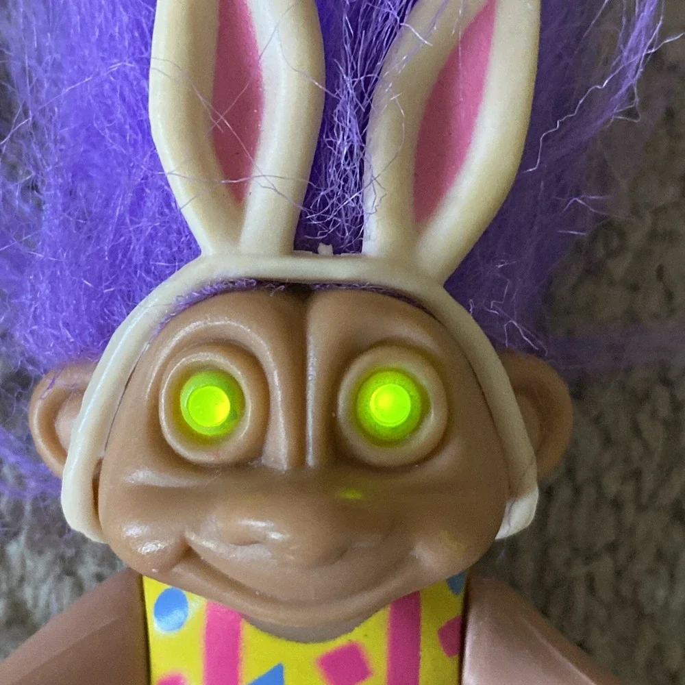 Vintage Soma Baby Troll Dolls 1992 Easter Theme Bunny‎ Ears